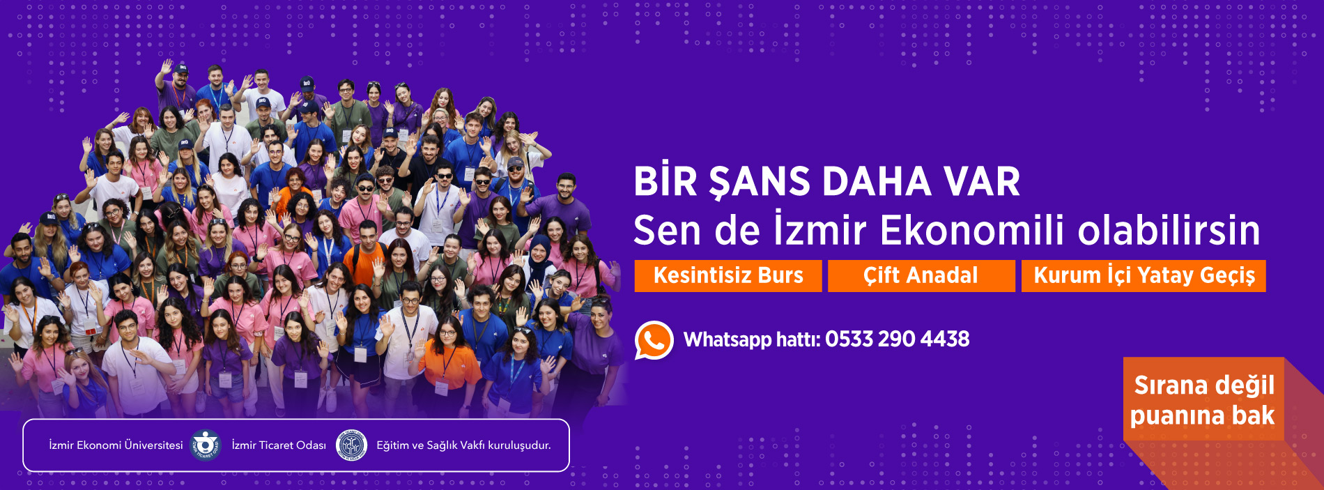 YKS Ek Kontenjan Başvuru ve Bilgilendirme Bannerı