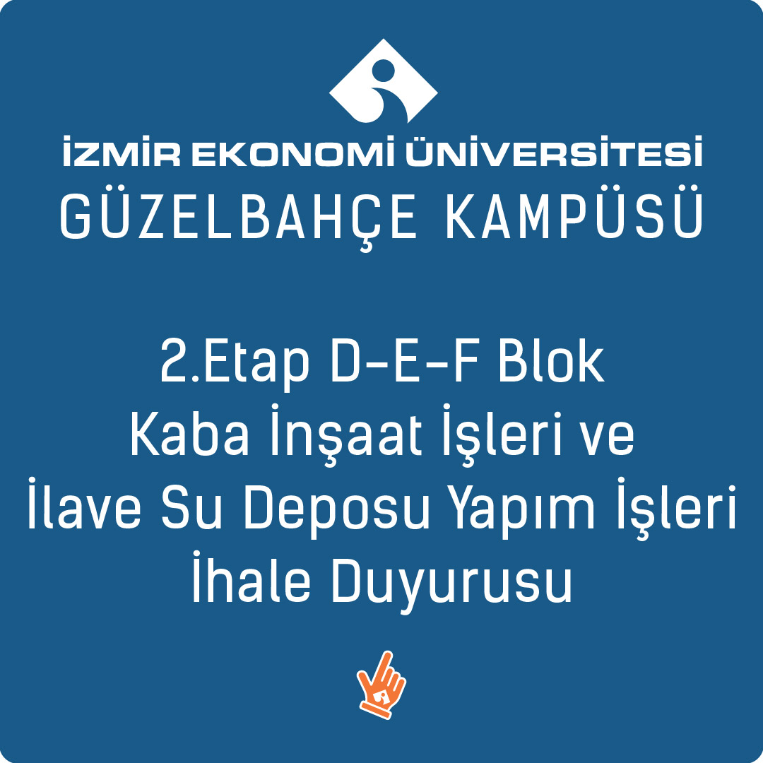 Güzelbahçe Kampüsü İhale İlanı
